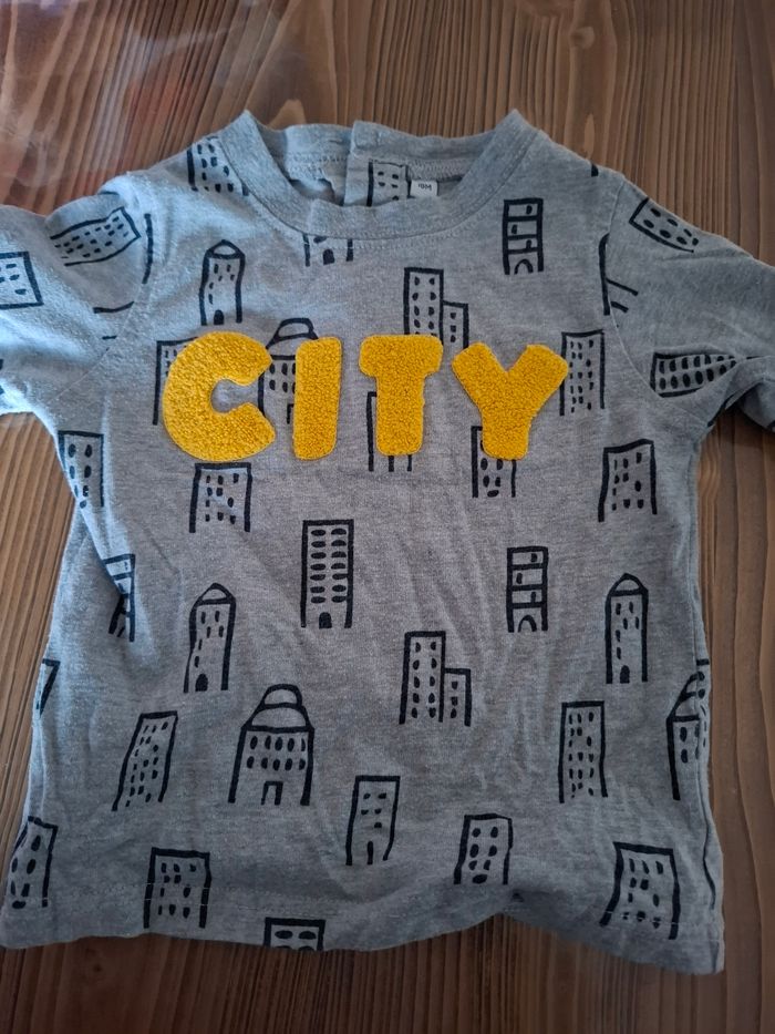 Lot de 4 t-shirts manches longues 18 mois - photo numéro 4