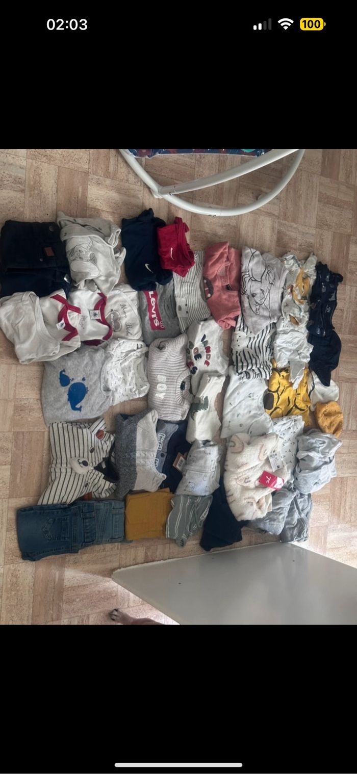 Lot vêtements garçon - photo numéro 2
