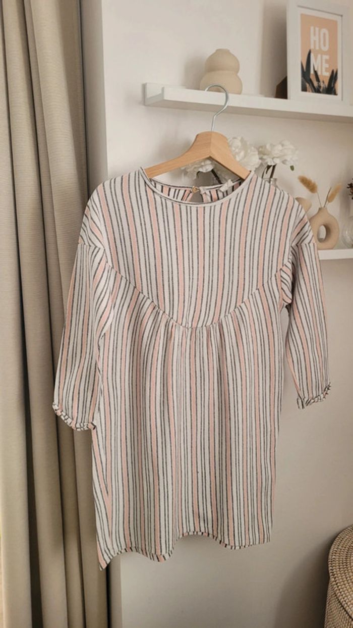 Robe en coton Zara 10 ans - photo numéro 3