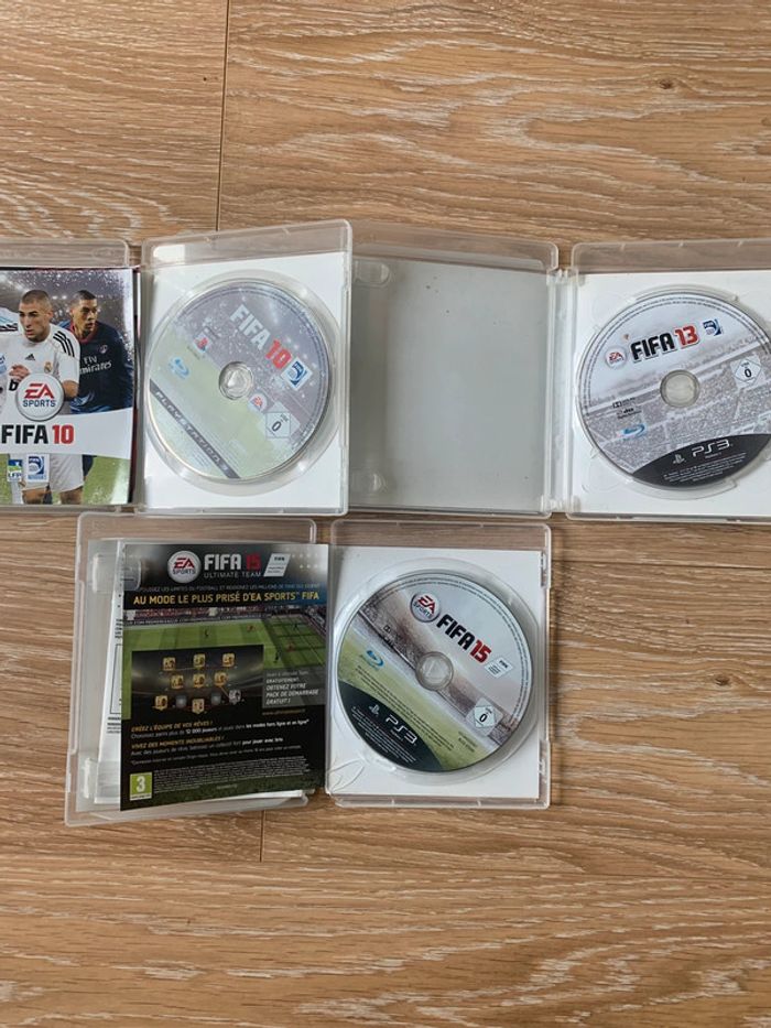 Lot de 3 jeux ps3 fifa 10 fifa 13 fifa 15 PlayStation 3 - photo numéro 2