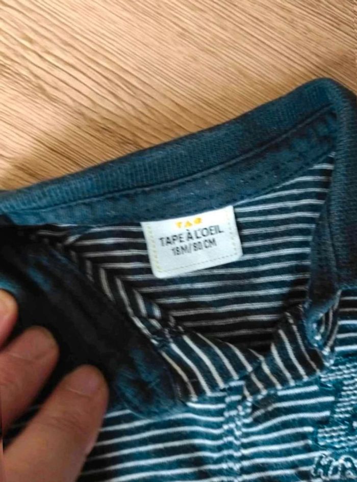 Polo  tape à  l'oeil  18  mois - photo numéro 4