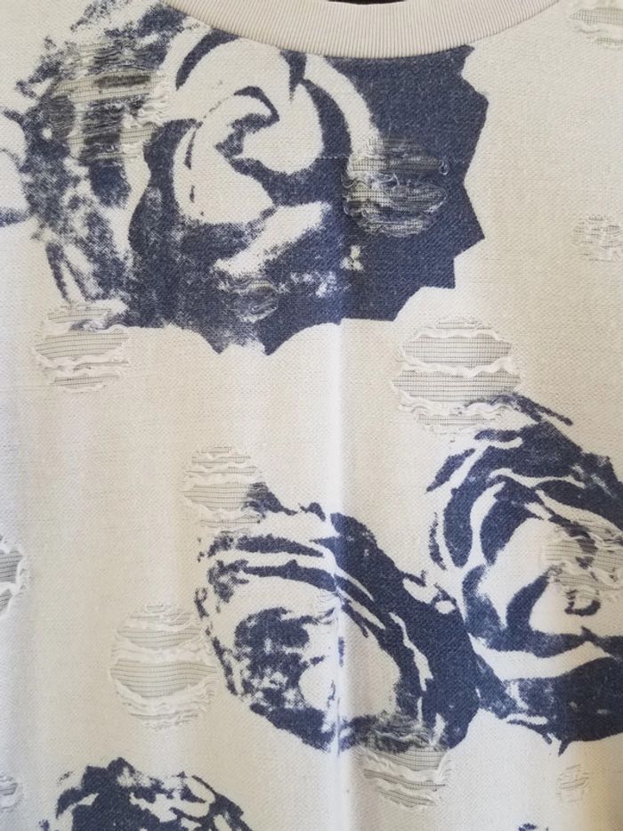 T shirt effet déchiré - photo numéro 2