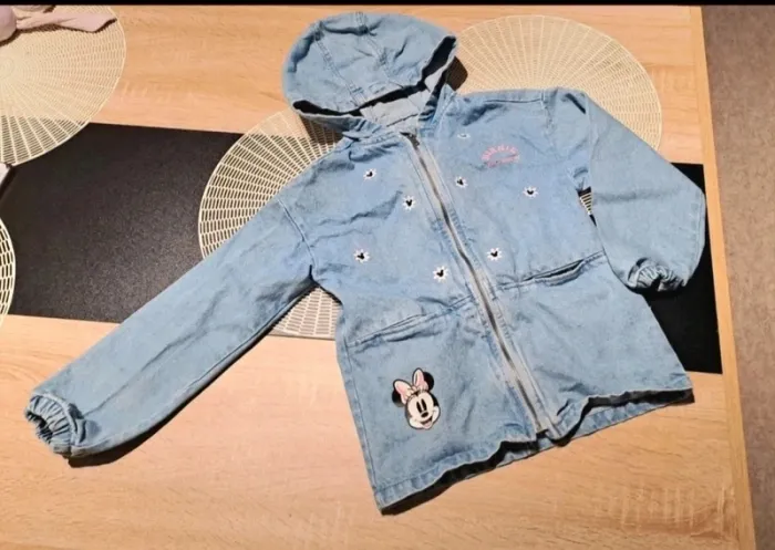 Veste en jeans, taille 8 ans, marque Disney Minnie