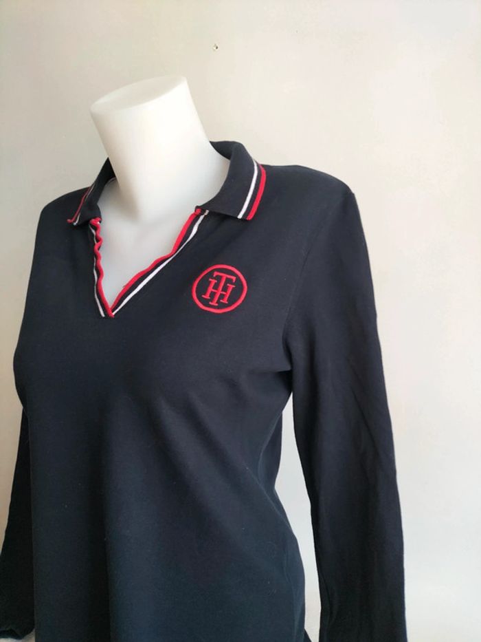 Pull Léger Col V Tommy Hilfiger Femmes (M) - photo numéro 3