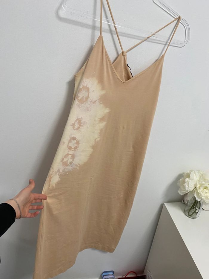 Zara robe M 38 nude beige - photo numéro 4