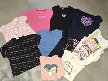 Lots de t-shirts fille 12 ans 