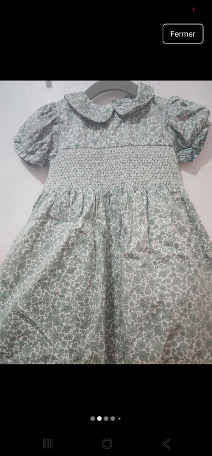 Robe fleuri 9 mois - photo numéro 2