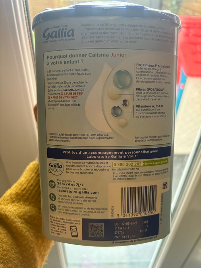 Lait Gallia 4eme âge - photo numéro 2