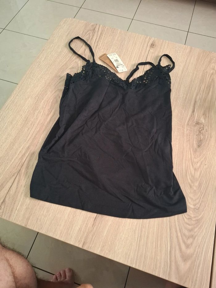 Débardeur femme Etam Josephine caraco taille XS Neuf