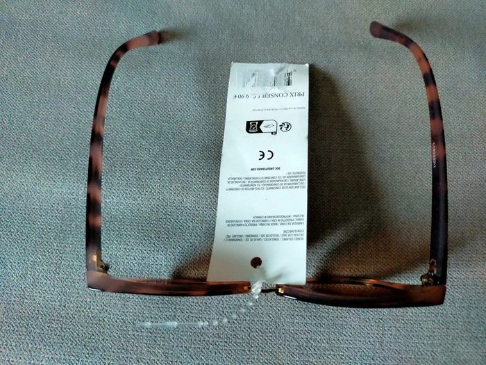 Lunettes de soleil œil de chat rose écaille – Neuves avec étiquette - photo numéro 8