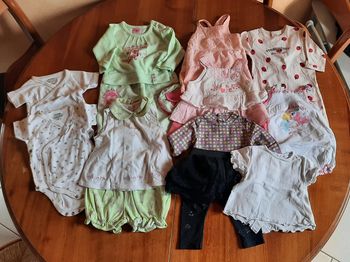 Lot de 13 vêtements pour fille 3 mois été, lot 2