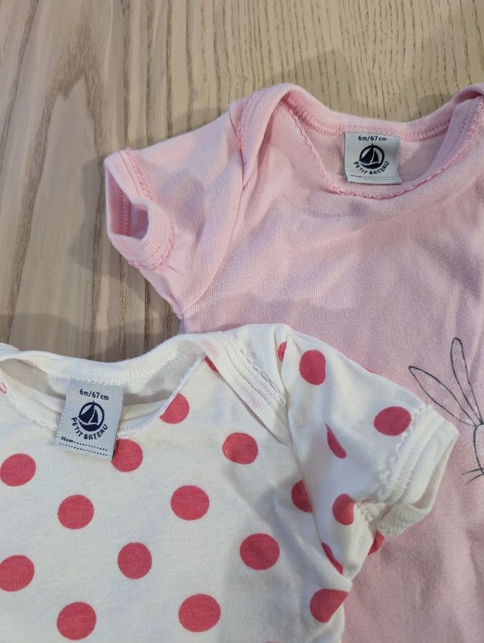 Lot 2 bodies petit bateau - photo numéro 2