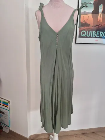 Robe verte été