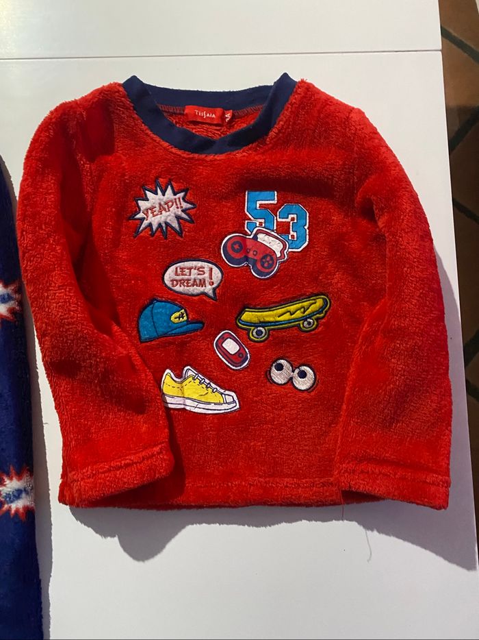 Ensemble pyjama enfants garçon taille 3 ans pilou pilou TessaIa