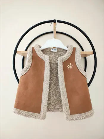 24 mois 2 ans veste gilet sans manche chaude tape a l'oeil 86 cm