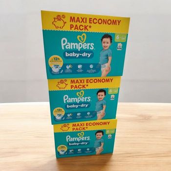 240 COUCHES PAMPERS TAILLE 6 👌 ENVOI RAPIDE