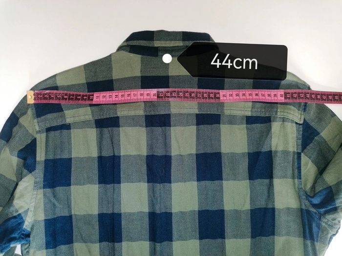 Chemise en S en coton kaki et marine C&A - photo numéro 8