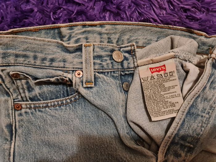 Jean's Levis 501 bleu délavé neuf taille W26 (36) - photo numéro 3