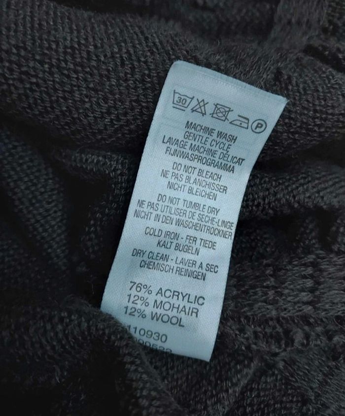 Magnifique robe pull marron Lola & Liza laine et mohair - photo numéro 6