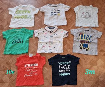 Lot 8maillot 3mois