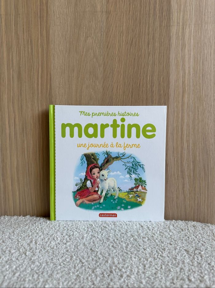 Livre Martine une journée à la ferme