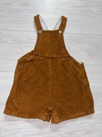 Salopette velours marron
