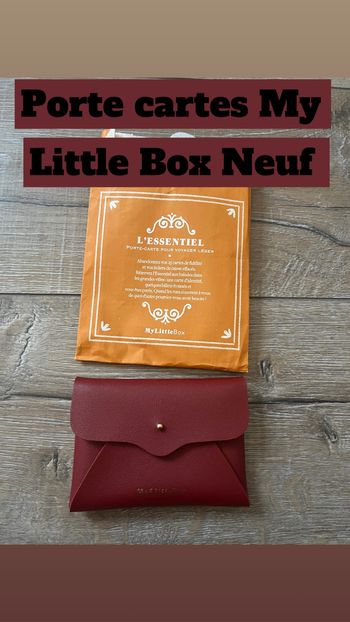 Porte cartes MyLittleBox neuf