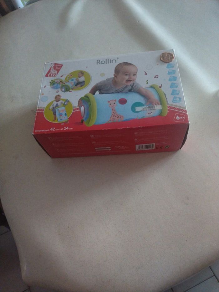 Rouleau Sophie la Girafe. Bébé 6 mois