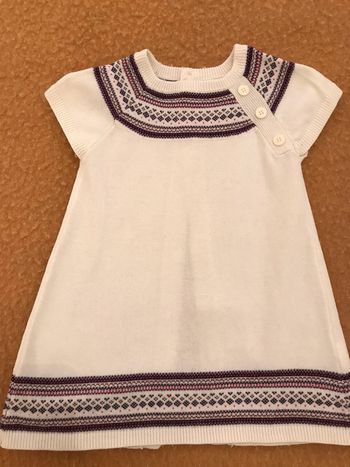 Robe manches courtes 12 Mois