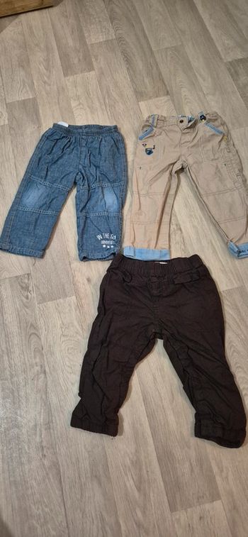 Lot de 3 pantalons - 18 mois