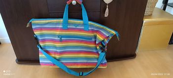 Grand sac multicolore