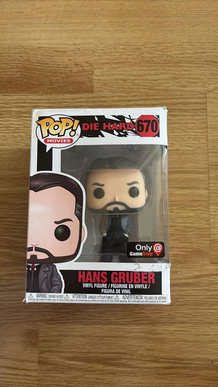 Funko Pop 670 Hans Gruber