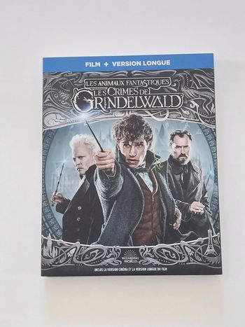 Blu-ray les animaux fantastiques les crimes de Grindelwald