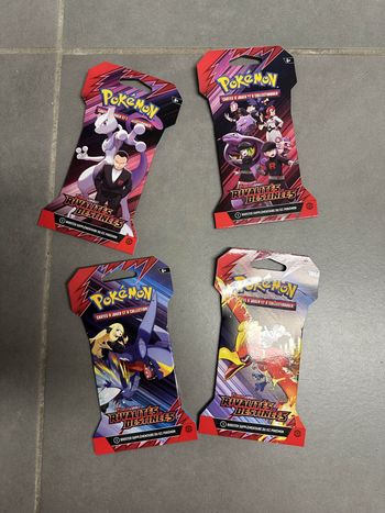 Arset Blister ev10 rivalités destinées team rocket scellé FR
