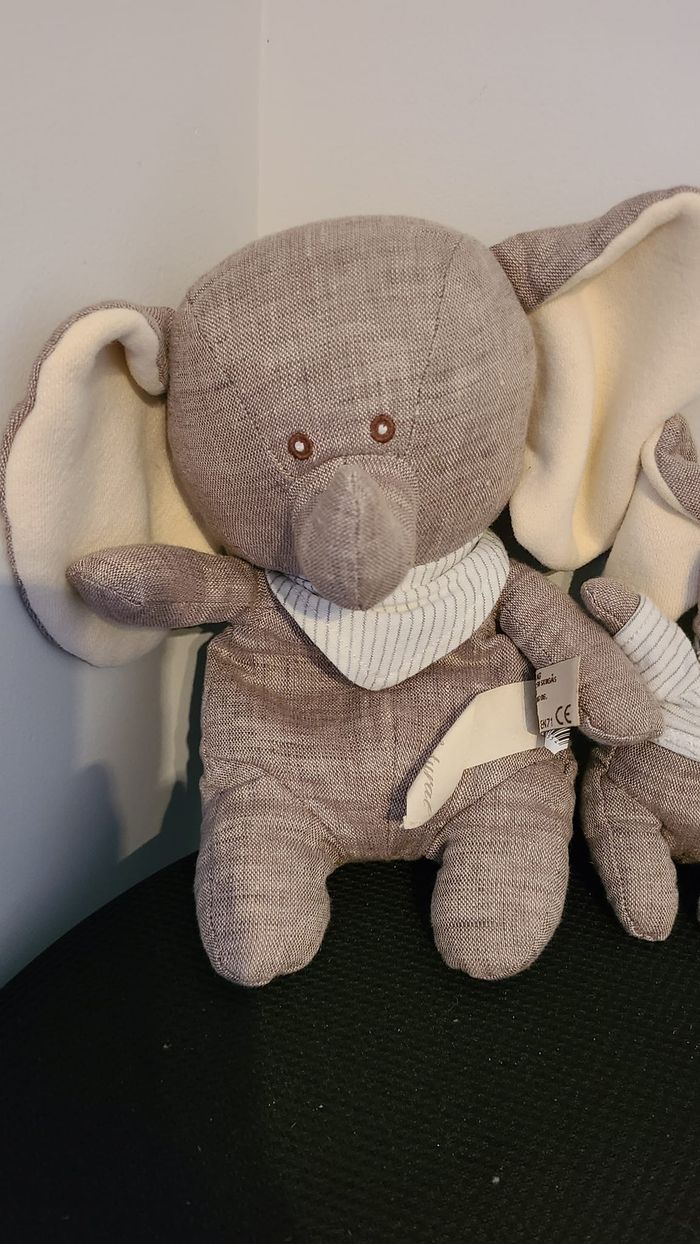 doudou éléphant - photo numéro 8