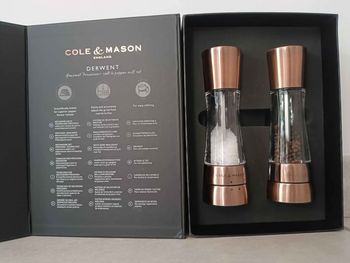 [NEUF] Moulin à sel et poivre Cole & Mason Derwent - en coffret