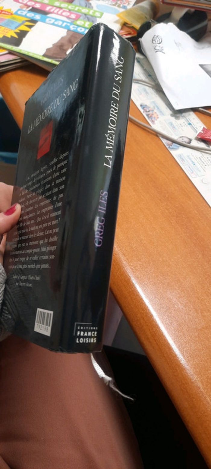 Roman la mémoire du sang - photo numéro 5