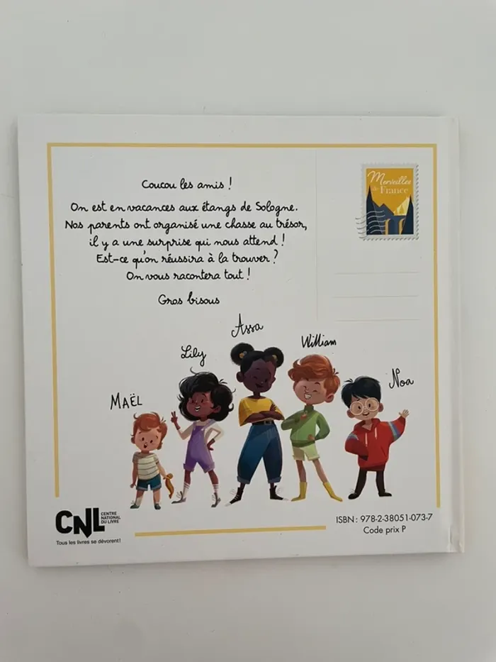Chasse au trésor en sologne livre enfant - photo numéro 2