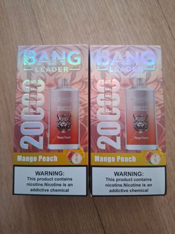 Vape 20 000 pêche mangue