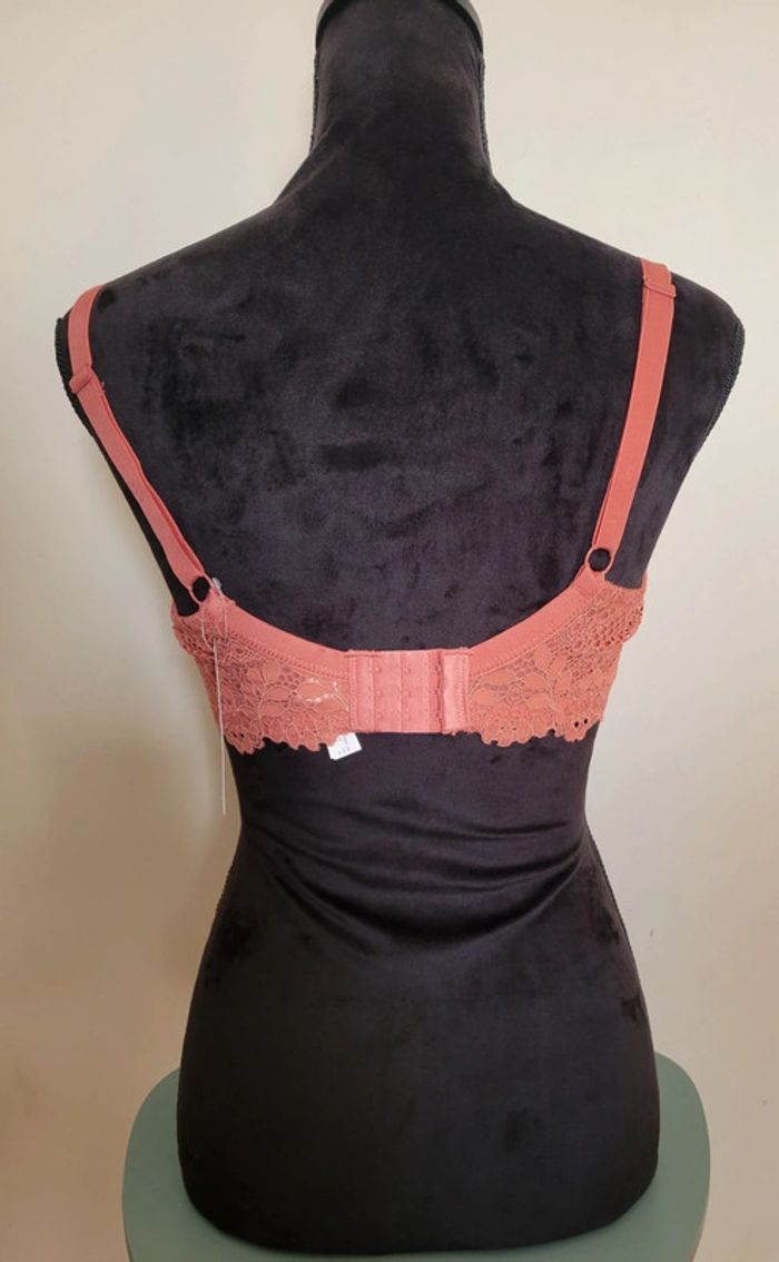 Soutien-gorge vieux rose corbeille Etam 95E - photo numéro 5