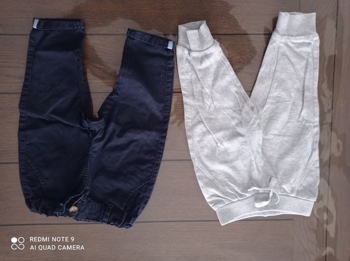 Lot salopette pantalon 9 mois - photo numéro 3