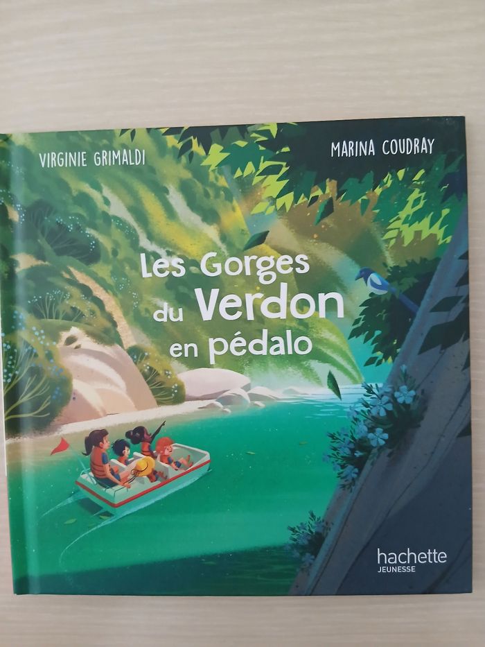Livre d histoire pour enfants les gorges du verdon en pedalo