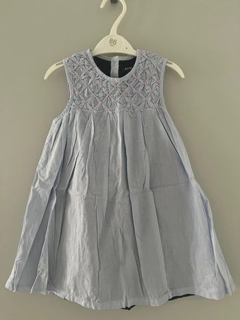 Robe bleue Kiabi 3 ans