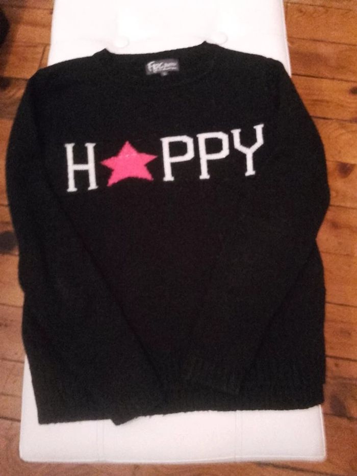 Pull à message 'happy'