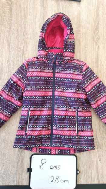 Manteau de ski taille 8 ans