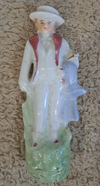 🗿 Statuette en biscuit polychrome - matador