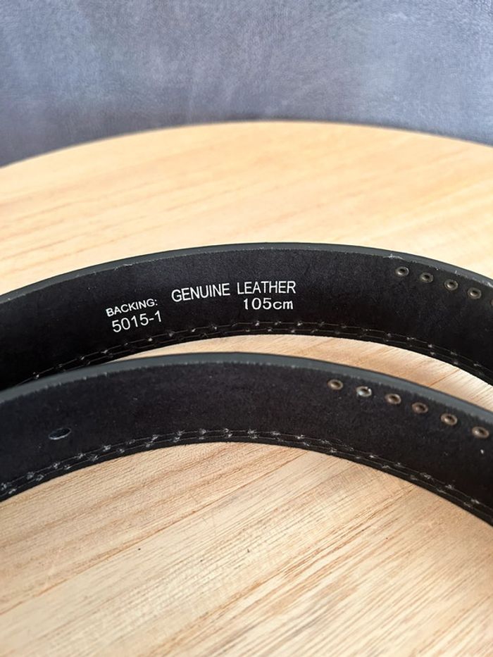Ceinture neuve avec étiquette véritable cuir 105cm - photo numéro 4