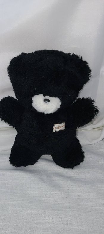 doudou ours noir boulgom