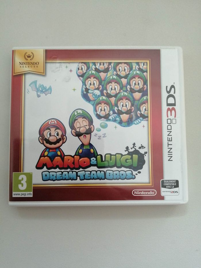 Jeu 3DS : Mario & Luigi, dream team bros