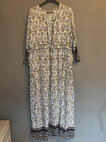 Robe longue fleurie 44